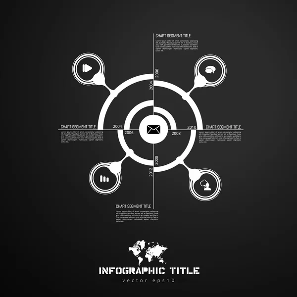 Infographic ontwerpsjablonen — Stockvector