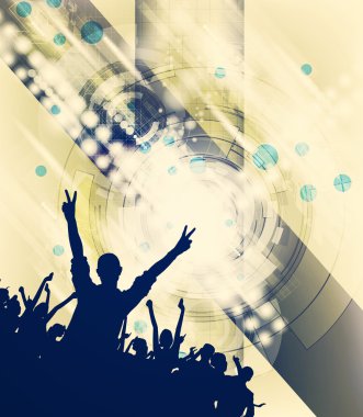 müzik olay illüstrasyon