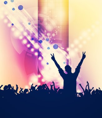 müzik olay illüstrasyon