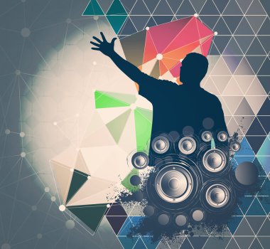 müzik olay illüstrasyon