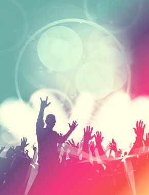 müzik olay illüstrasyon