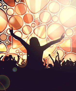 müzik olay illüstrasyon