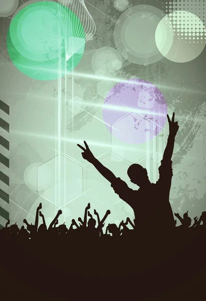 Musik event illustration — Stockfoto