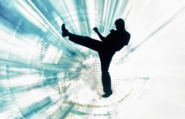 Savaş sanatı illüstrasyon  