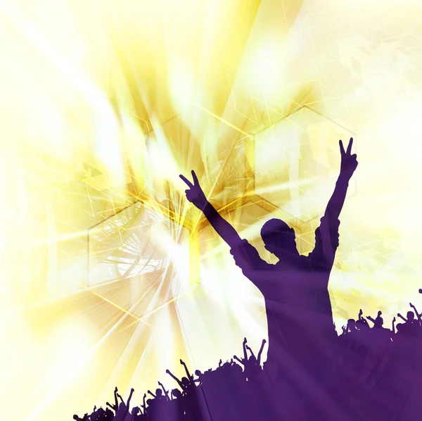 Music event illustration — Stock Photo, Image