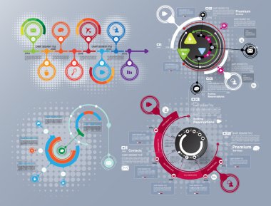 Infographic çizim şablonu 