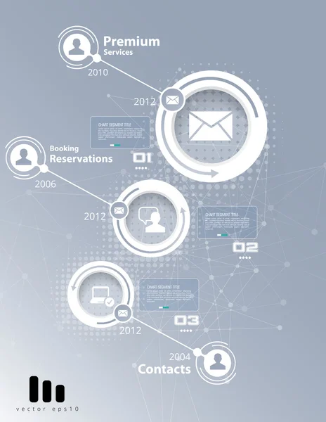 Infographic elementen illustratie — Stockvector