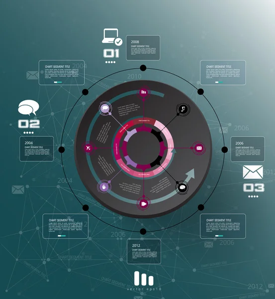 Elementos infográficos ilustración — Archivo Imágenes Vectoriales