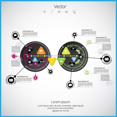 infographics öğeleri şekil 