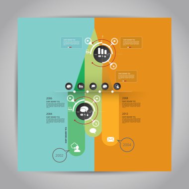 infographics öğeleri şekil    