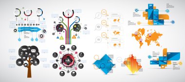 infographics tasarım şablonu 