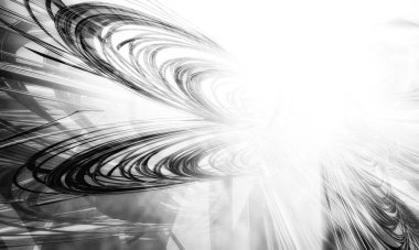 Soyut dijital teknoloji arkaplanının 3B görüntülenmesi