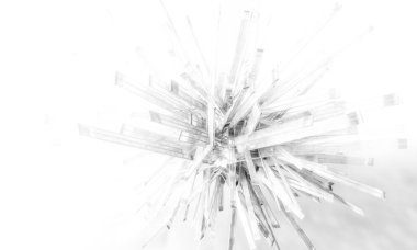 Soyut dijital teknoloji arkaplanının 3B görüntülenmesi 