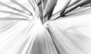 Soyut dijital teknoloji arkaplanının 3B görüntülenmesi 