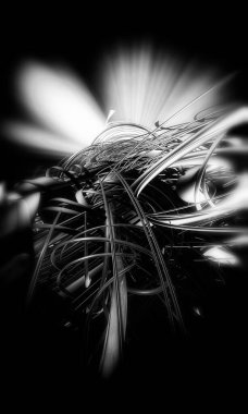 Soyut dijital teknoloji arkaplanının 3B görüntülenmesi 