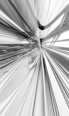 Soyut dijital teknoloji arkaplanının 3B görüntülenmesi 