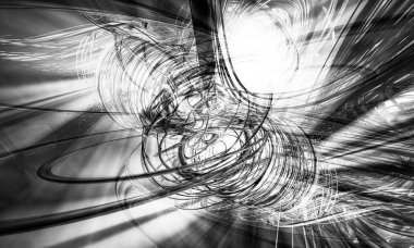 Soyut dijital teknoloji arkaplanının 3B görüntülenmesi 