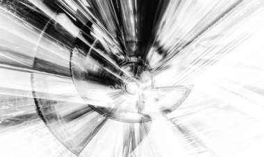 Soyut dijital teknoloji arkaplanının 3B görüntülenmesi 