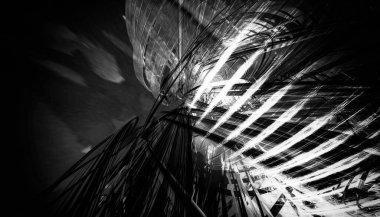 Soyut dijital teknoloji arkaplanının 3B görüntülenmesi 