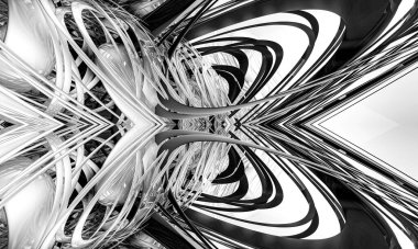 Soyut dijital teknoloji arkaplanının 3B görüntülenmesi 