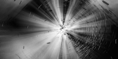 Yenilikçilik teknolojisinin 3 boyutlu tanıtımı, yüksek teknoloji iletişim konsepti