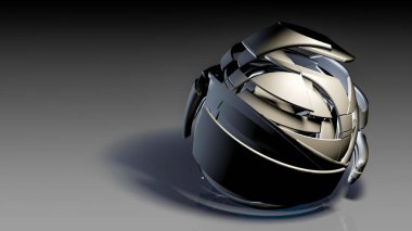 Yenilikçi teknoloji geçmişinin 3D çizimi