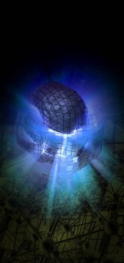 soyut teknoloji kavramı arka plan 3D render