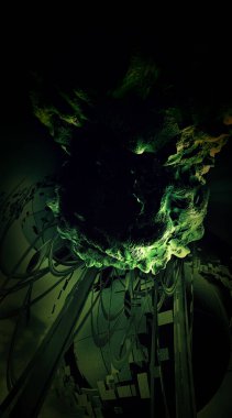 soyut teknoloji kavramı arka plan 3D render