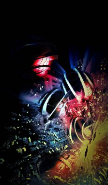 soyut teknoloji kavramı arka plan 3D render