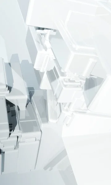 3D-abstracte digitale achtergrond — Stockfoto