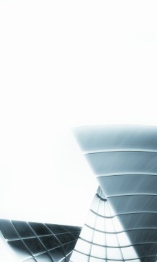 3D fütüristik arka plan