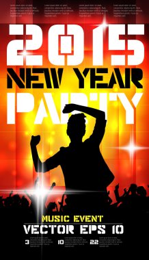 Yeni yıl partisi, poster