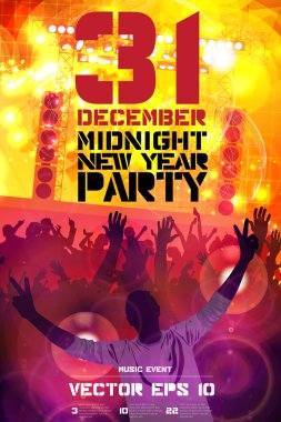 2015 yeni yıl partisi, poster