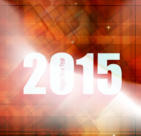 Original 2015 feliz año nuevo fondo — Vector de stock