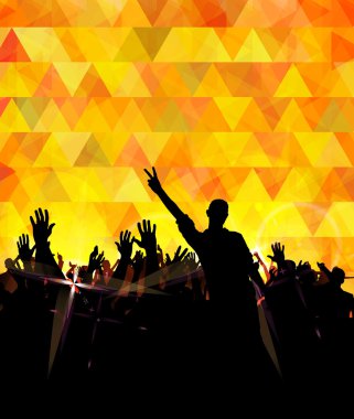 müzik olay arka plan