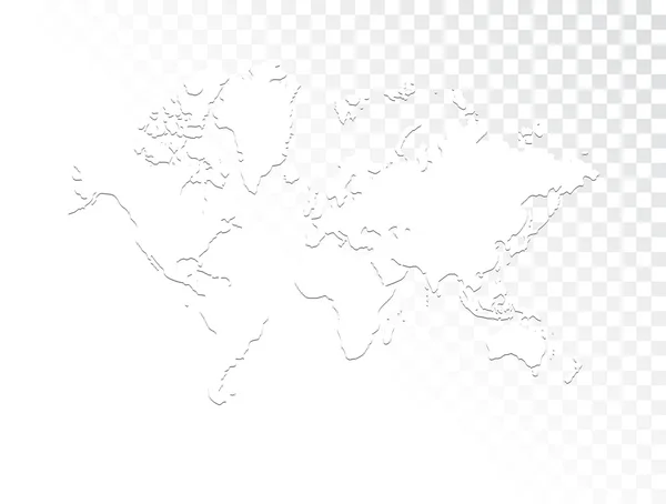 Карта мира — стоковый вектор