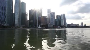 singapur şehir manzarası