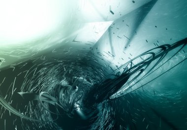 Soyut metalik arkaplan