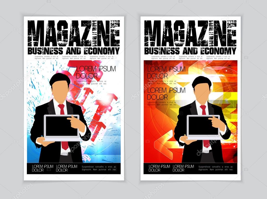 Business magazine covers