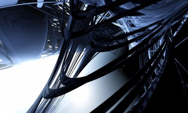 Cyber fütüristik arka plan