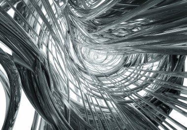 Soyut geleceksel arkaplan