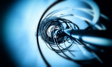 3D fütüristik arka plan