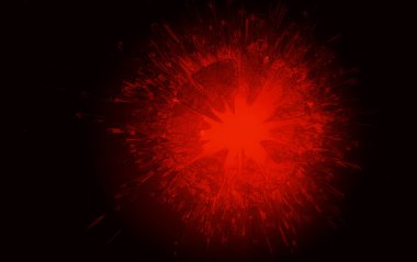 3D fütüristik arka plan