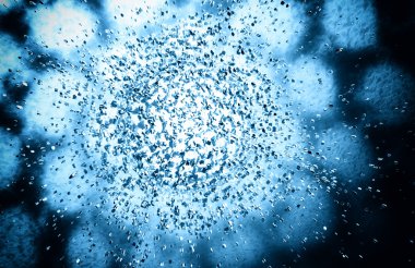 3D patlama arka plan