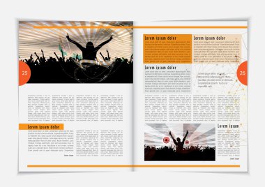 konser illüstrasyon