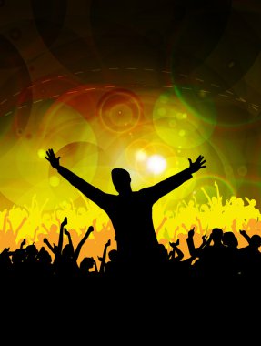 insanlar dans arka taraf