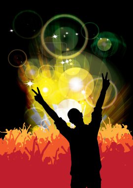 insanlar dans arka taraf