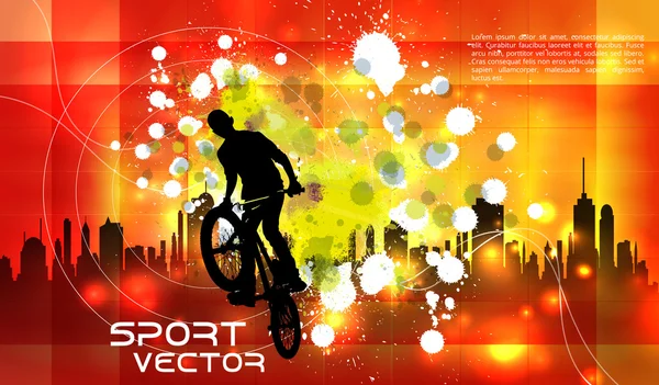 Extreme rider — Stockvector