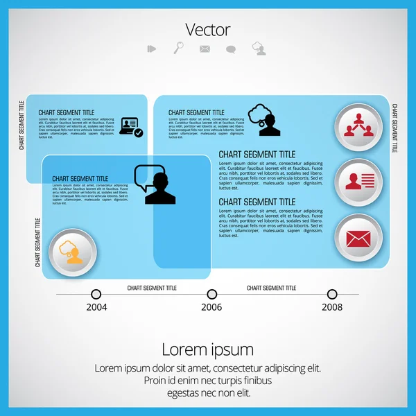 Illustration Infografik — Stockvektor