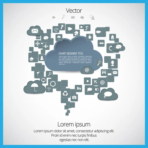 Ilustração Infográfico — Vetor de Stock